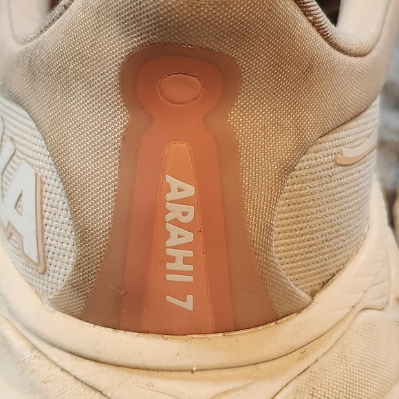 Hoka One One Shoes Womens 9.5D Wide Gray Arahi 7 Sneakers 1147890‎ VRM - Picture 10 of 12